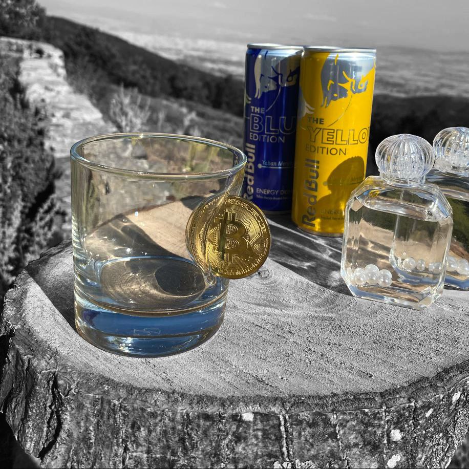 Ekantex Bitcoin Viski Bardağı